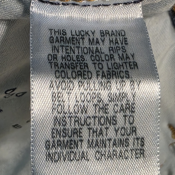 Lucky Brand Jeans Ava Mid Rise Skinny Dark Wash Denim Womens Size Small 28 / 6 - Picture 7 of 8